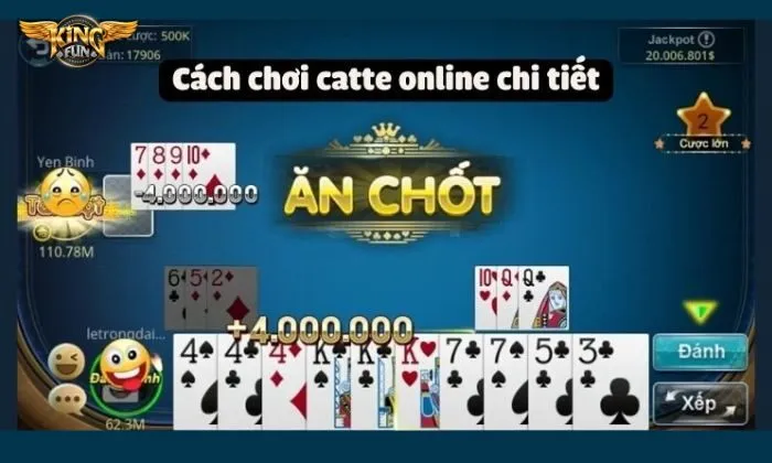 Catte Kingfun Các cửa cược tại Catte