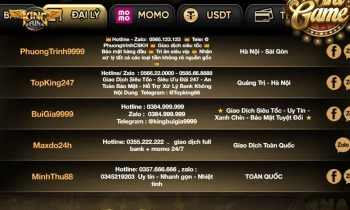 Chính sách trả hoa hồng của Kingfun được xây dựng minh bạch