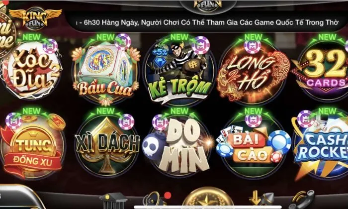 Game bài Kingfun Sảnh game bài Kingfun sở hữu nhiều ưu điểm nổi bật