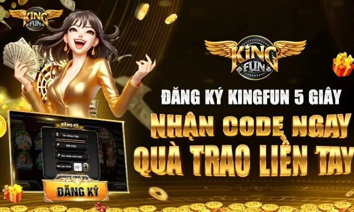 Đăng ký tài khoản tại Kingfun