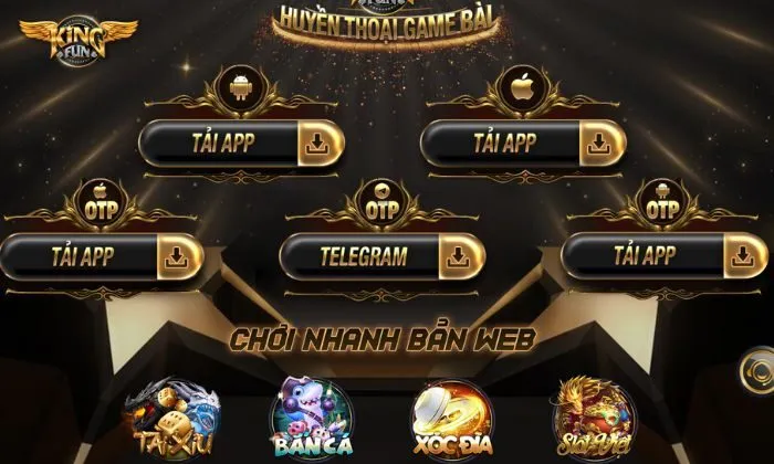 Tải Kingfun iOS Các bước tải Kingfun iOS rất nhanh chóng