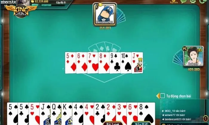 Tiến lên miền Bắc là gì Quy tắc và luật chơi đặc biệt