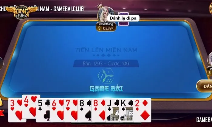 Tiến Lên Miền Nam kingfun Chú ý khi sắp xếp các lá bài trong Tiến lên miền Nam hợp lý