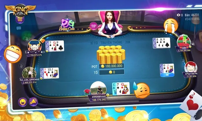 Kinh nghiệm chơi Xì Tố Kingfun đánh bại mọi đối thủ